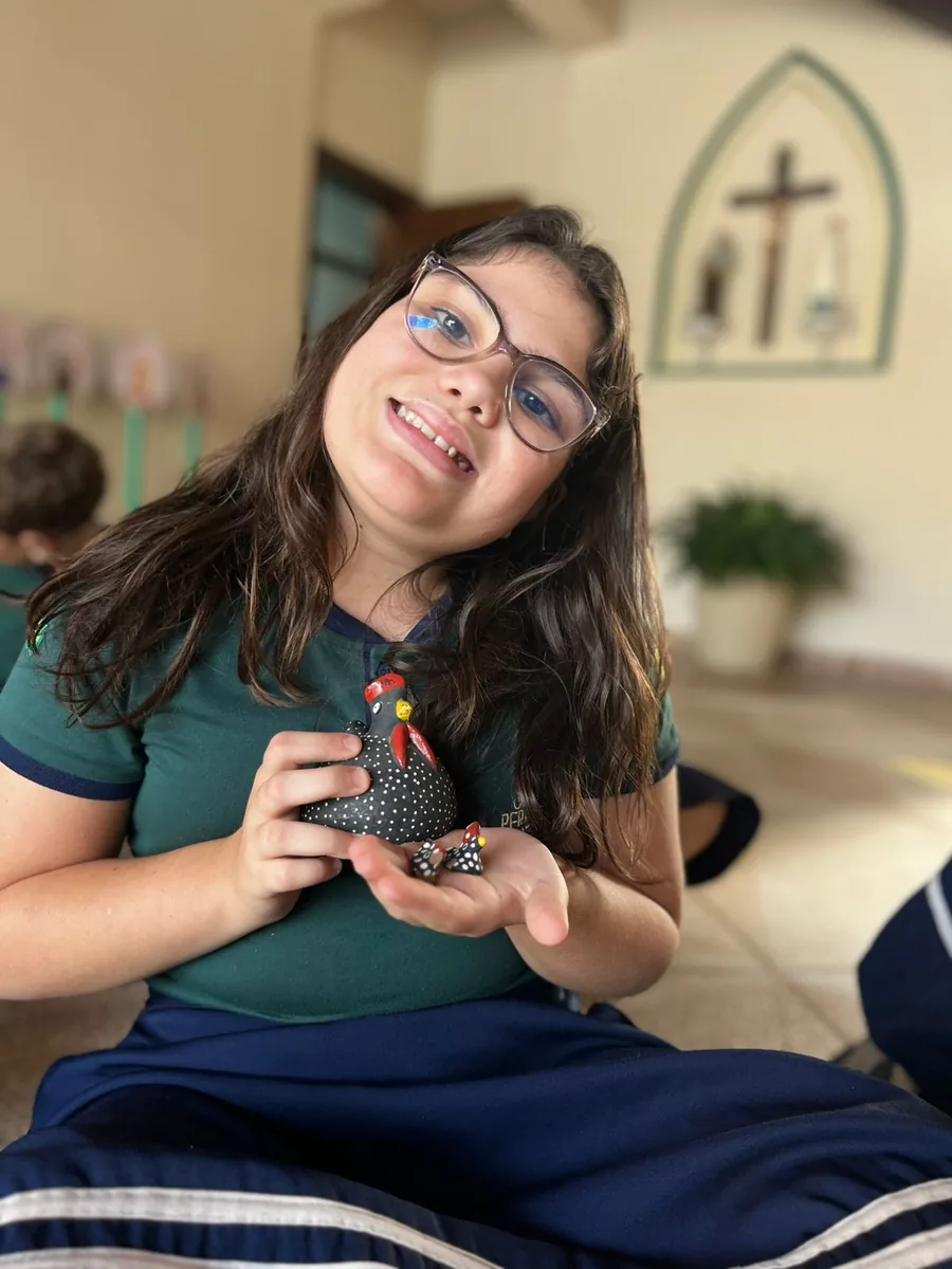 Alunos do Colégio Peregrinos em atividade de descoberta