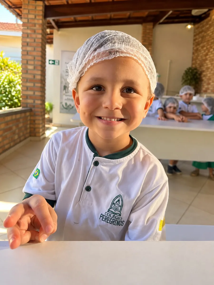 Alunos do Colégio Peregrinos em atividade de descoberta
