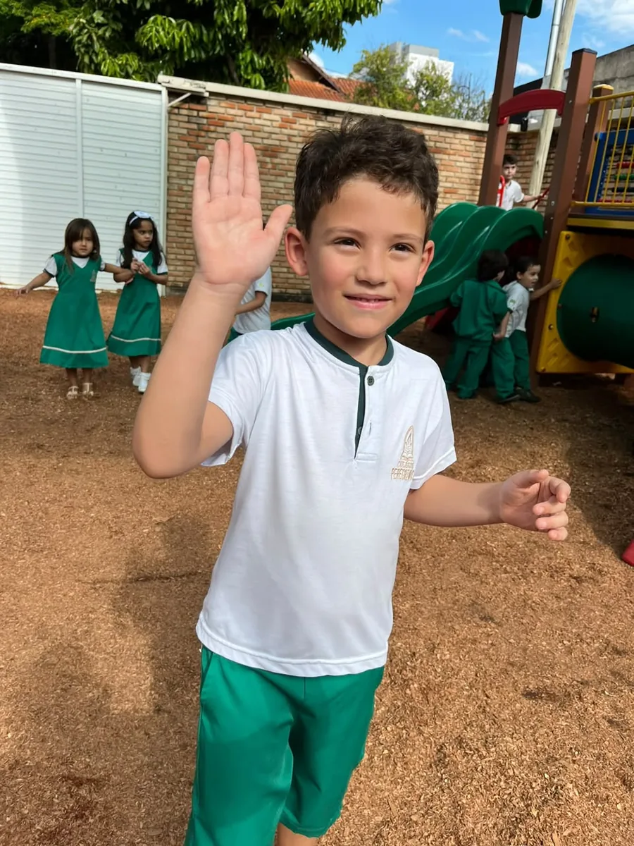 Alunos do Colégio Peregrinos em atividade de descoberta