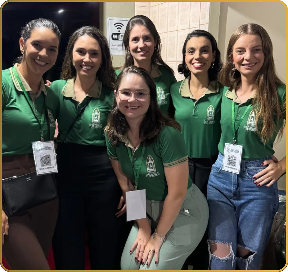 Participantes de um evento de formação do Instituto Peregrinos